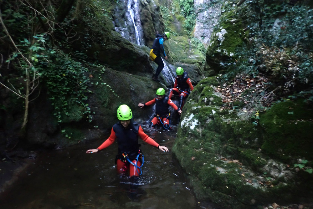 torrent del Greixot barranquismo en el Berguedà