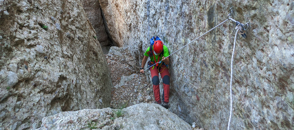 barranquismo en montserrat