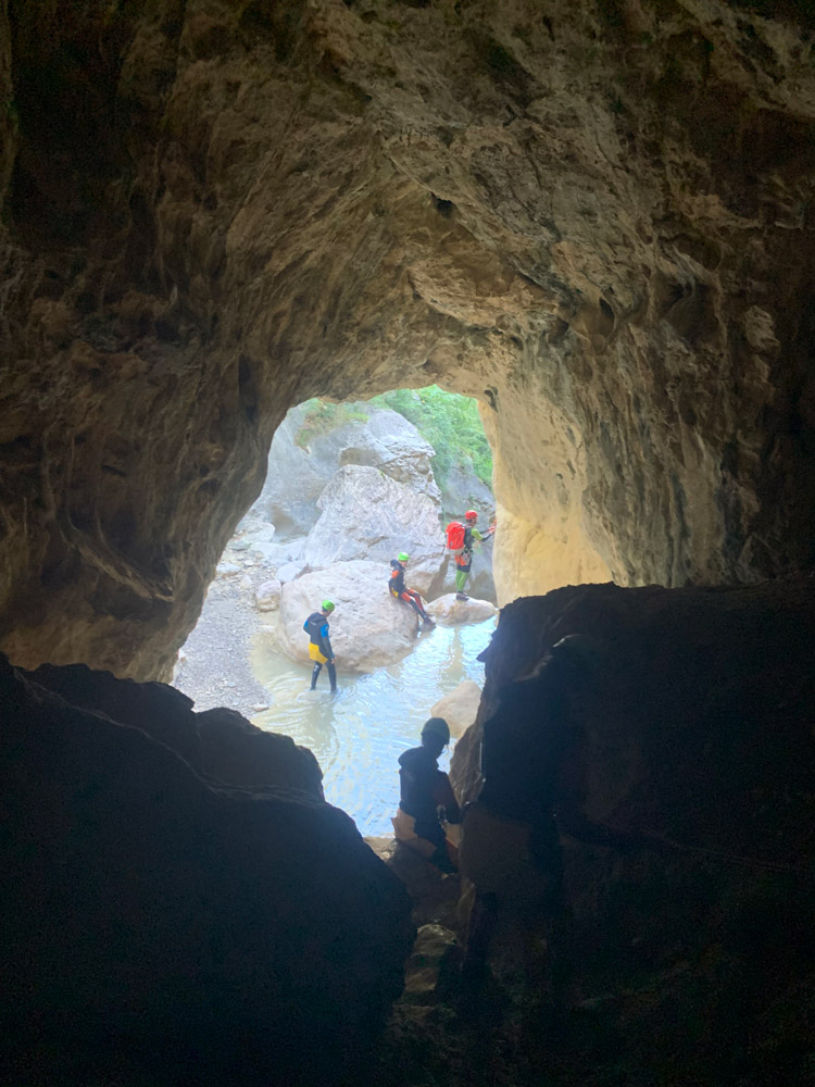 la cueva del barranco del Forat Negre